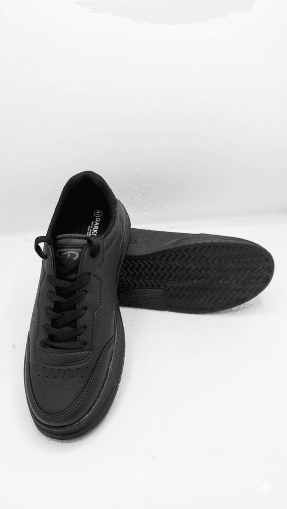 Men's Leather Shoes - Black (44) 2