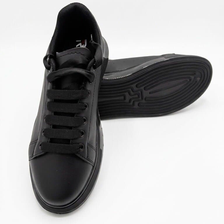 RYT Men's Leather Shoes - Black (44) 2