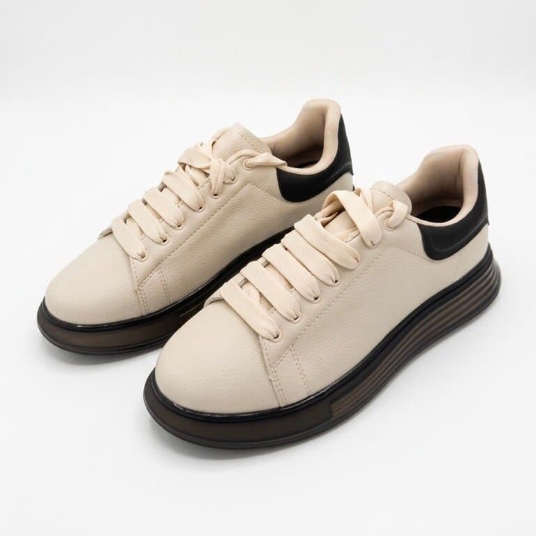 RYT Men's Leather Shoes - Cream (44) 1