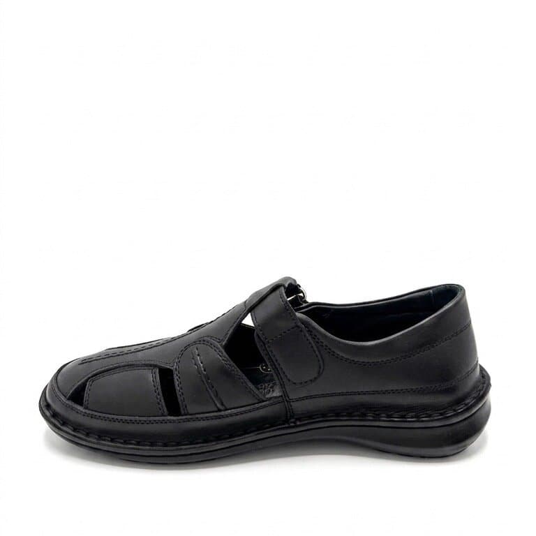Grand Oxford Men's Leather Shoes - Black (44) 3