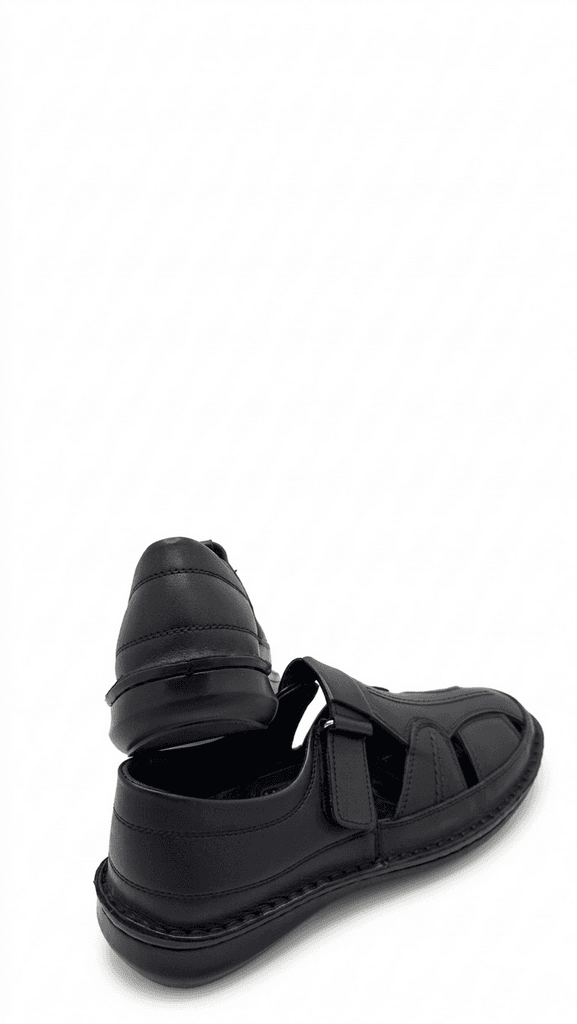Grand Oxford Men's Leather Shoes - Black (44) 4
