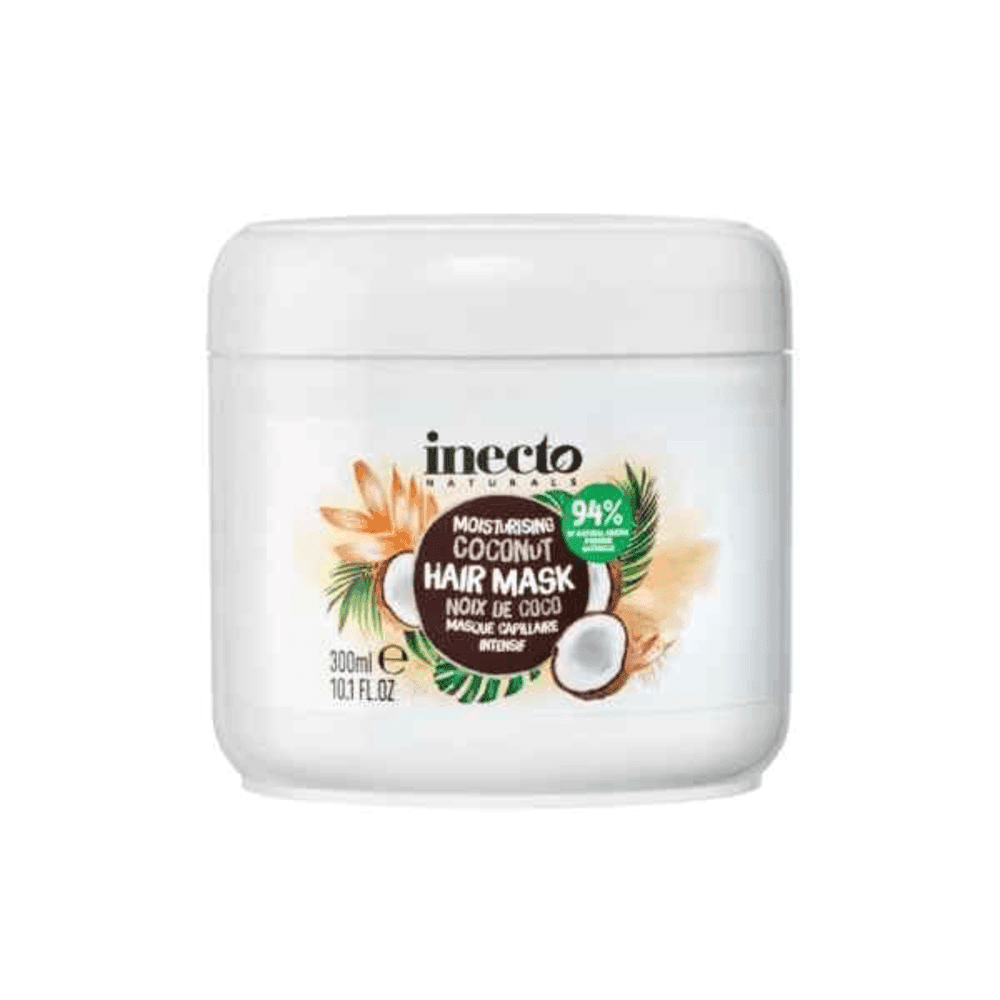 Inecto Naturals Moisturising Coconut Hair Mask - Other Deep Conditioning Treatment for Dry Hair (300ml) 1