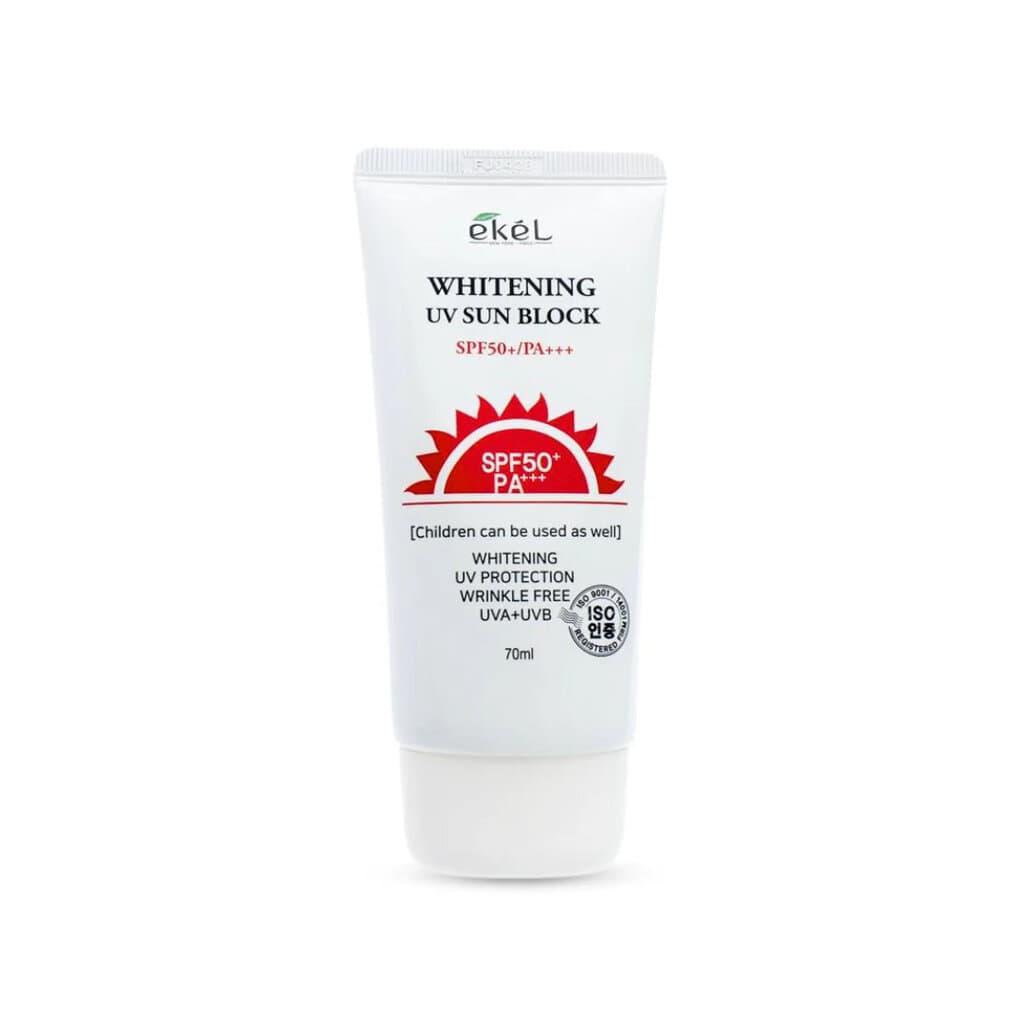 Ekel Whitening UV Sun Block SPF50+ PA+++ Triple Action Sunscreen - 70ml 2