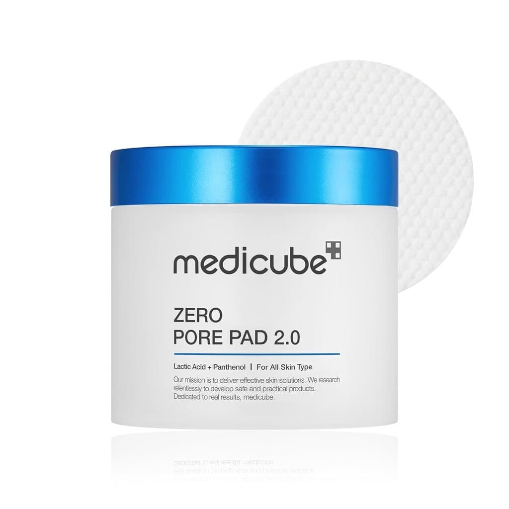 Medicube Zero Pore Pad 2.0 Dual-Textured AHA & BHA Exfoliating Pads 2