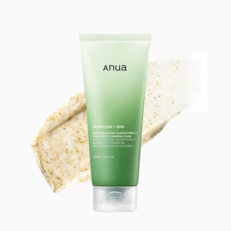 Anua Heartleaf Quercetinol Pore Deep Cleansing Foam BHA Exfoliating Cleanser - 150ml 2