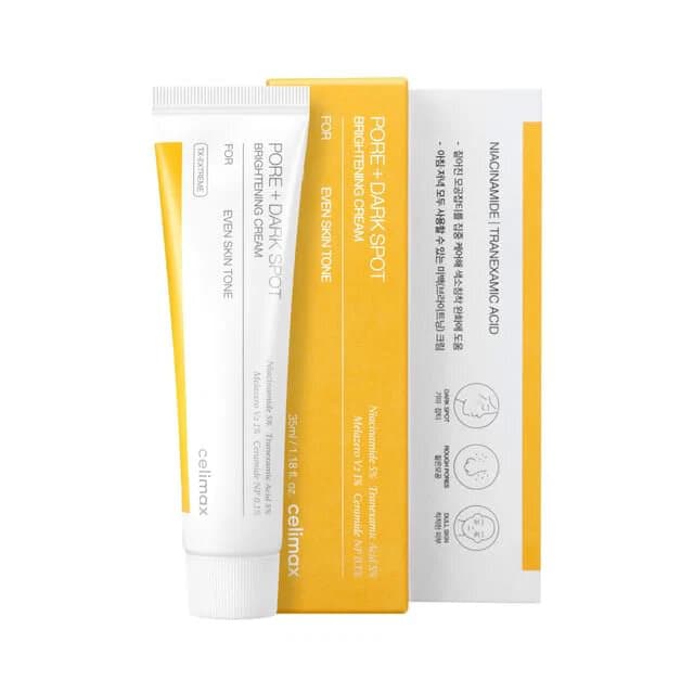 Celimax Pore + Dark Spot Brightening Cream 5% Niacinamide & 5% Tranexamic Acid 1