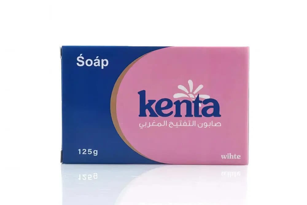 Kenta White Moroccan Brightening Soap - 125g 1