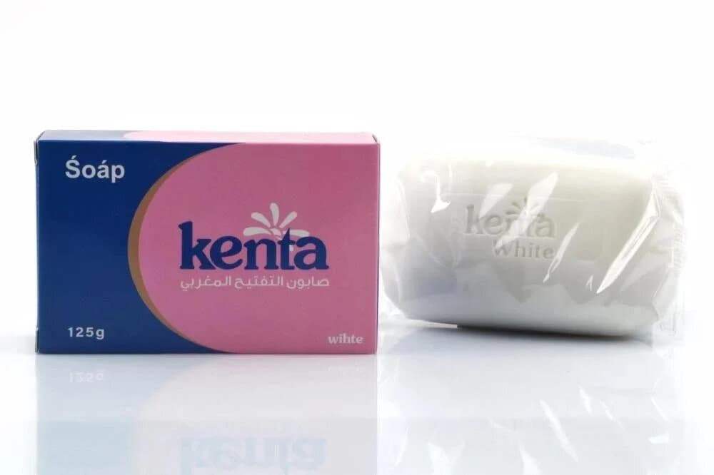 Kenta White Moroccan Brightening Soap - 125g 2