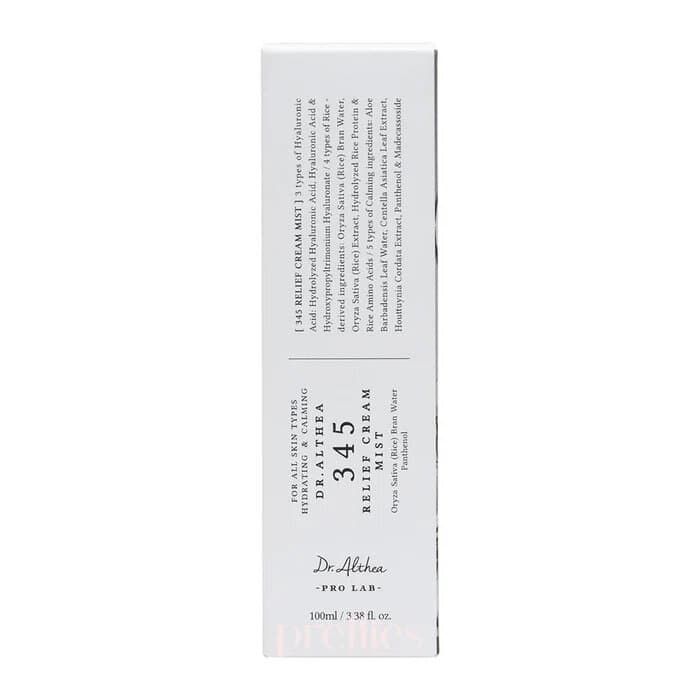 Dr. Althea 345 Relief Cream Mist Vegan Dual-Layer Hydrating & Calming Spray - 100ml 3