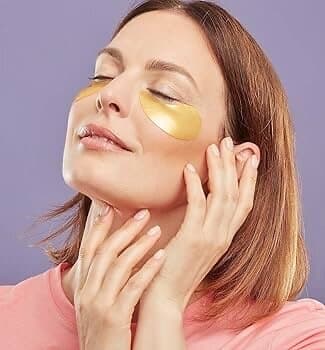 Face Facts Wrinkle Care Gel Eye Patches with Lavender & Collagen - 4 Pairs 3