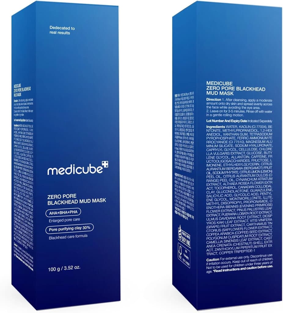 Medicube Zero Pore Blackhead Mud Mask - 100g 1