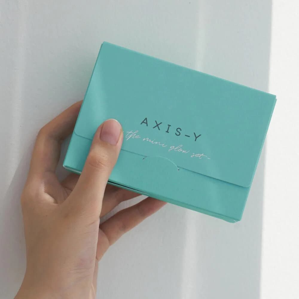 AXIS-Y The Mini Glow Set: 4-Step Brightening & Repairing Skincare Kit 1