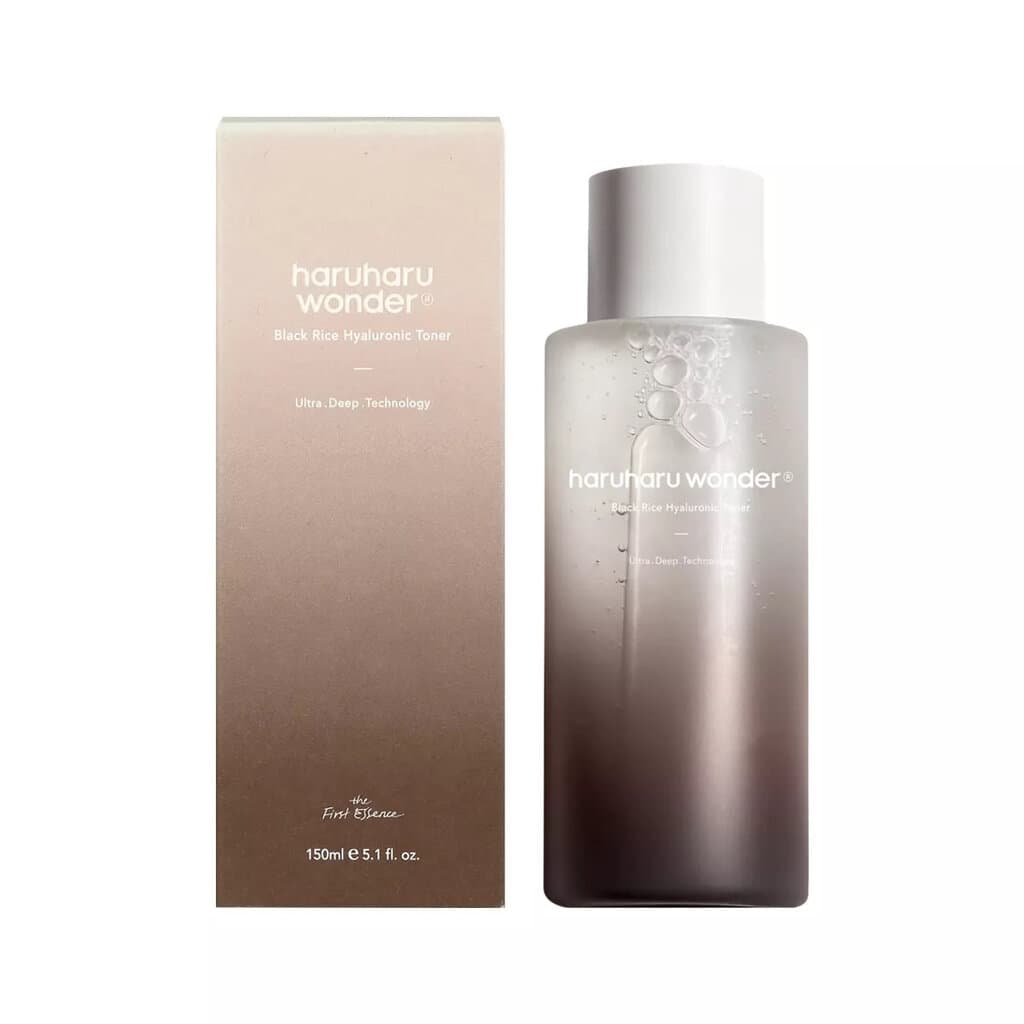 Haruharu Wonder Black Rice Hyaluronic Toner Vegan Hydrating Face Toner - 150ml 1