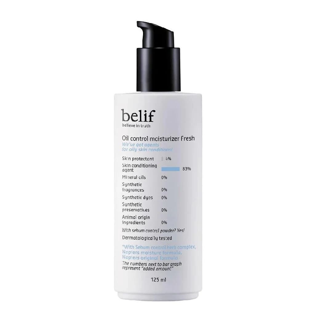 Belif Oil Control Moisturizer Fresh for Oily Skin Pore Tightening Formula - 125ml 2
