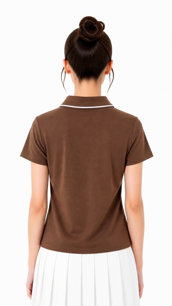 Alo Women's Cotton T-Shirt - Brown (Free Size) 2