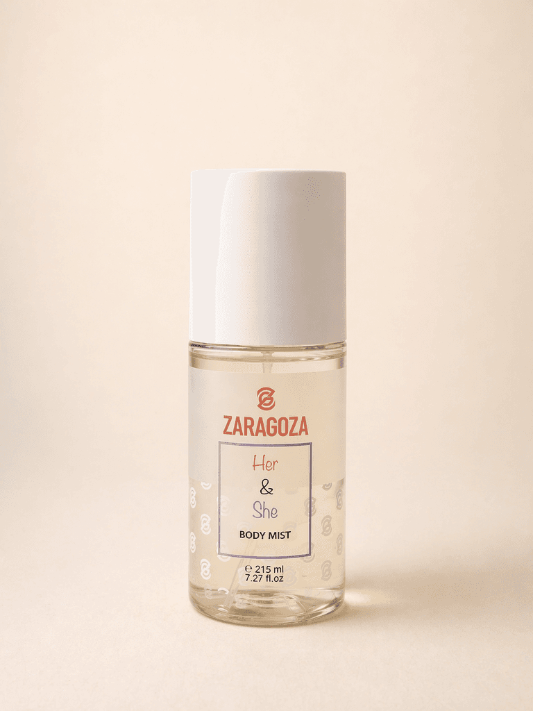 Her&She Zaragoza Long-Lasting Eau de Parfum Body Mist - 215ml 1