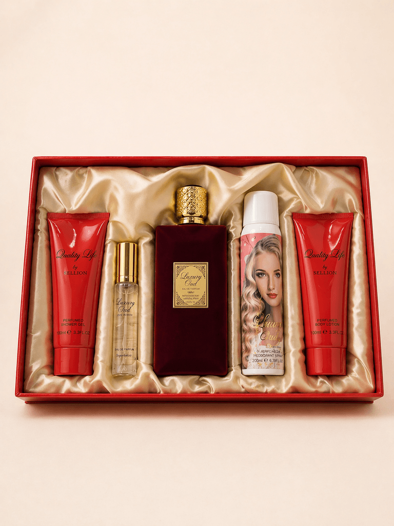 Ultimate 5-Piece Luxury Velvet Fragrance Gift Set 1