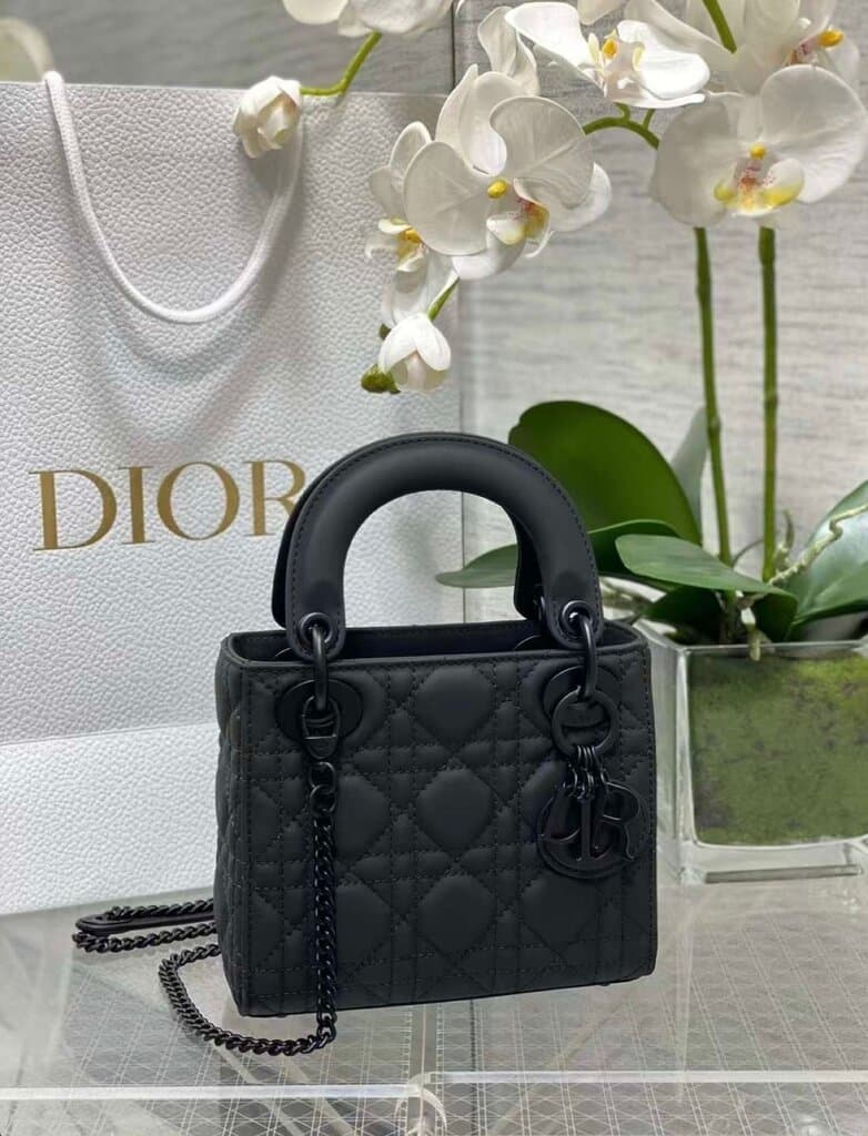 Dior Leather Bag - Black (Master Quality) 1