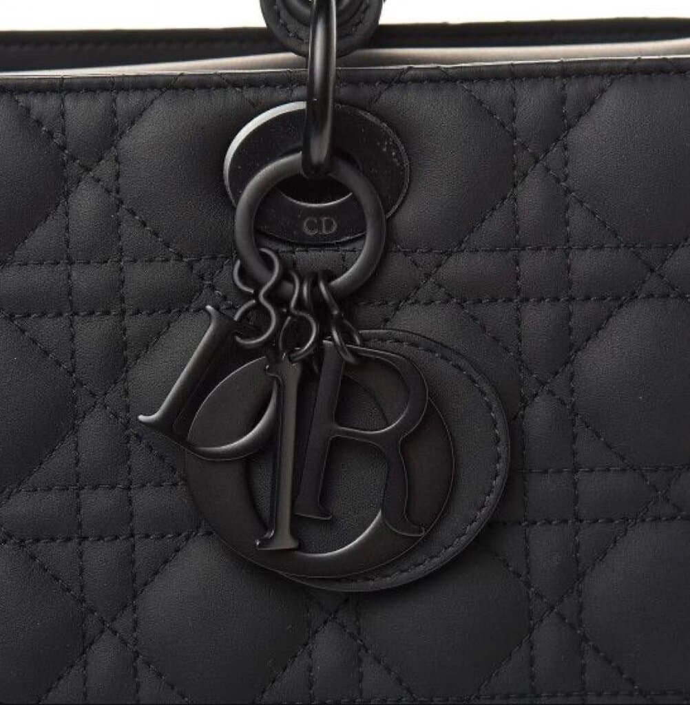 Dior Leather Bag - Black (Master Quality) 4