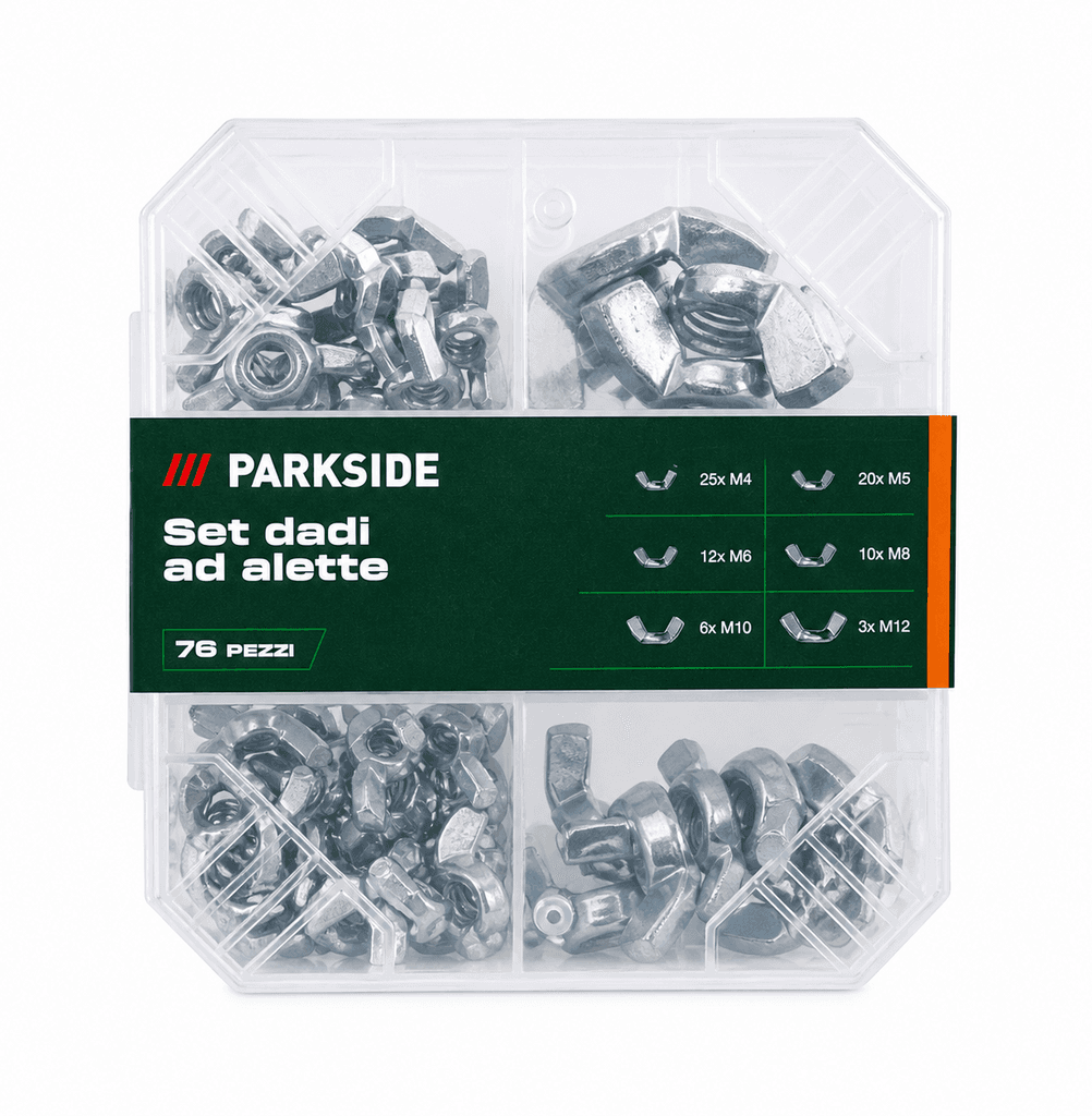 Metal Wing Nut Set 2