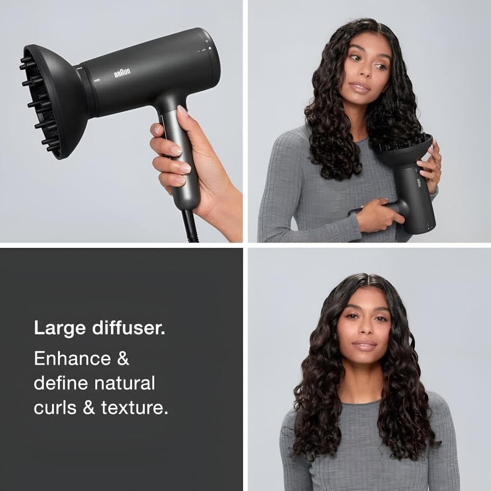 Braun Hair Dryer 2100W 2 Attach - HD425SDE 2