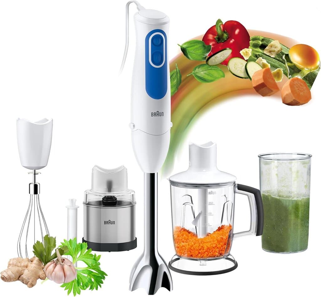 Braun Hand Blender 5 Attach - MQ3048WH 1
