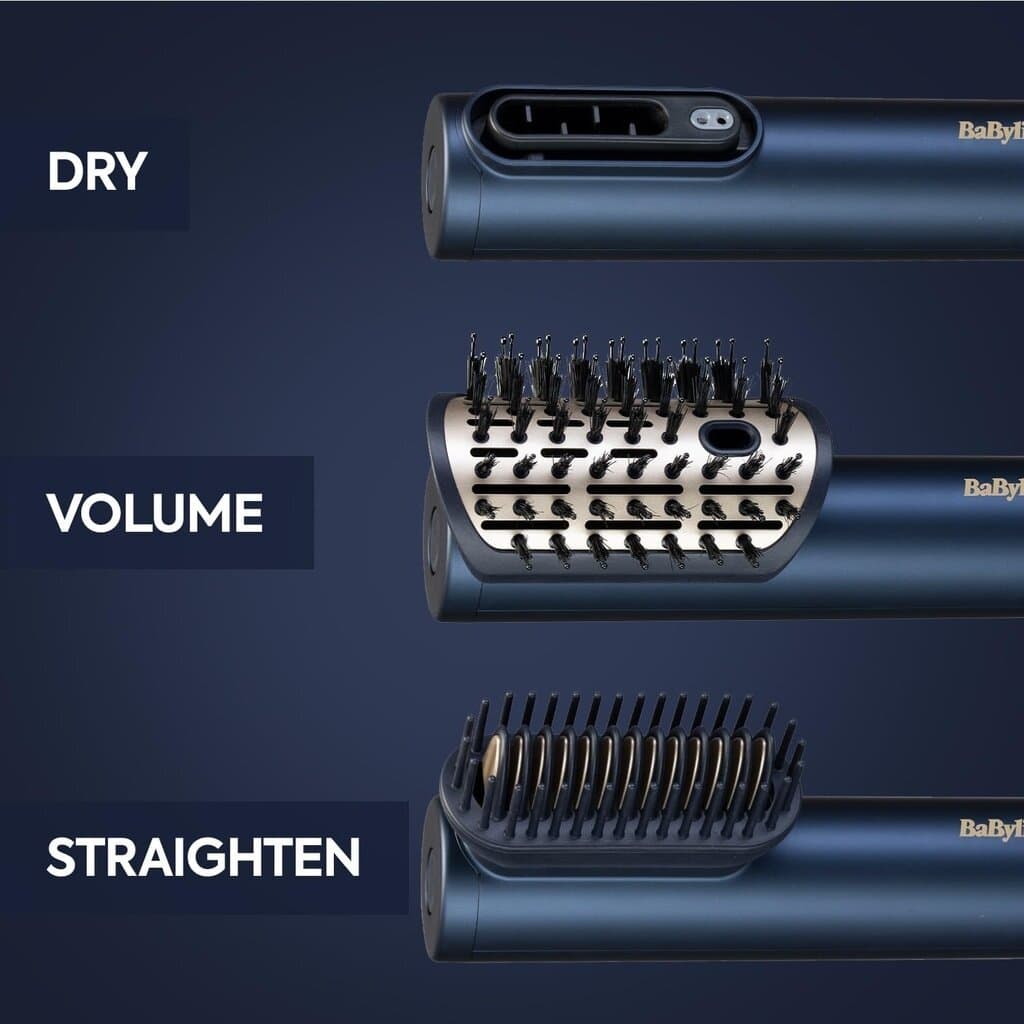 BaByliss Airbrush Hair Dryer 2 Attachments - AS6550SDE 8