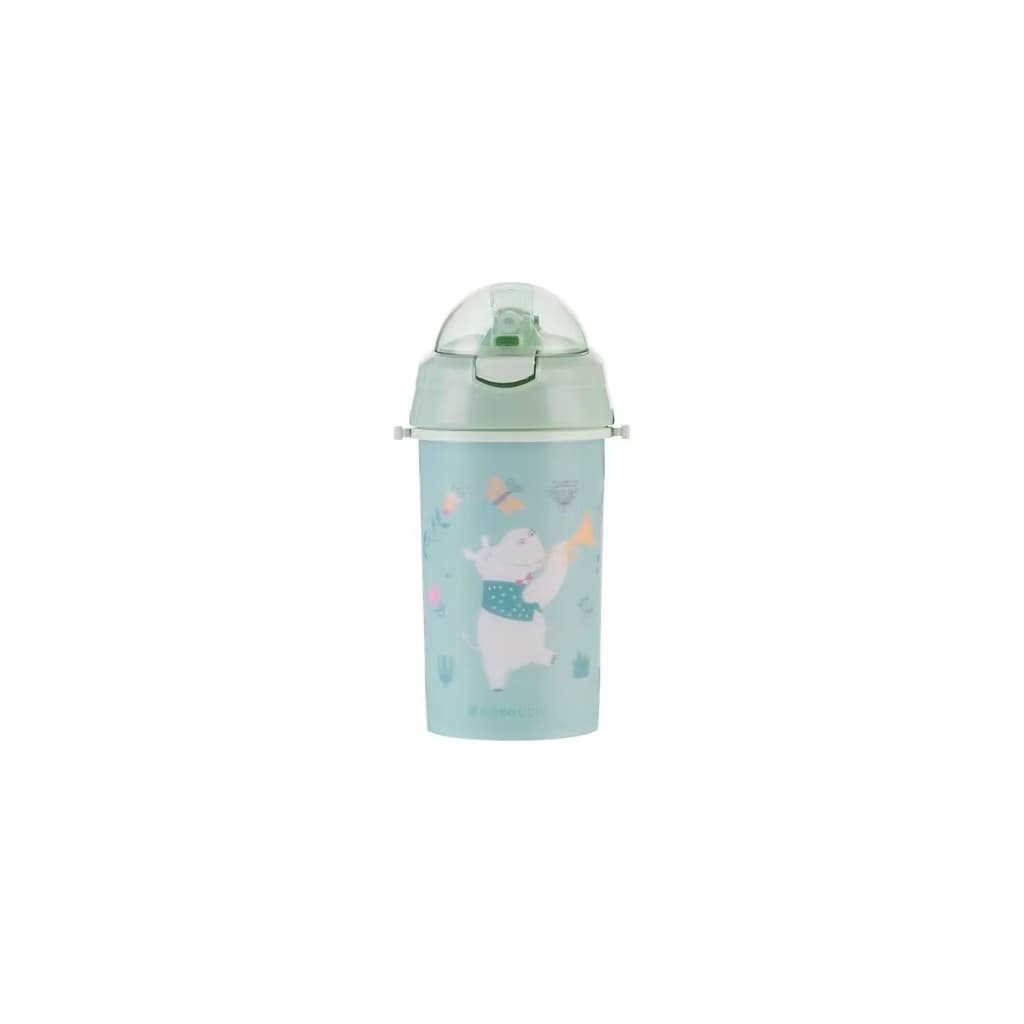 KikkaBoo PP Cup with Silicone Straw and Strap 450ml Music Fest - Mint 2