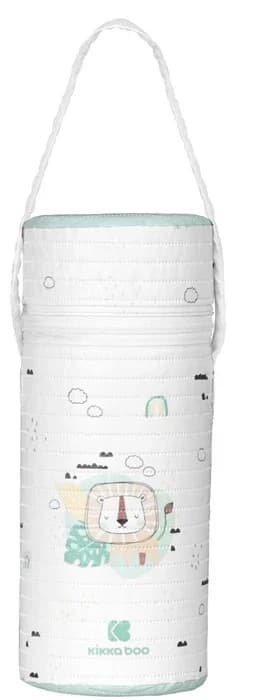 KikkaBoo Single Bottle Insulator Savanna - Mint 1