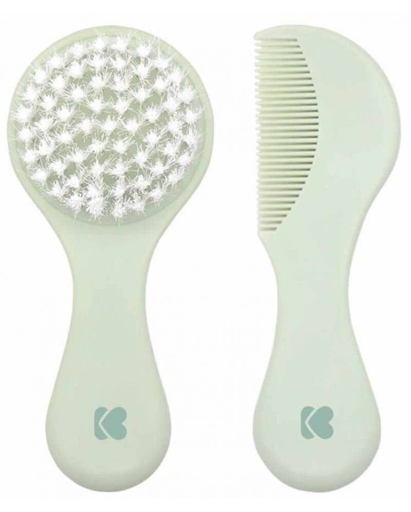 KikkaBoo Comb and Brush Savanna - Mint 1