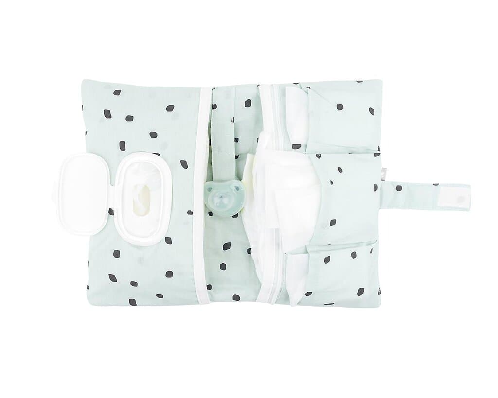 KikkaBoo Diaper Holder Bear with Me - Mint 3