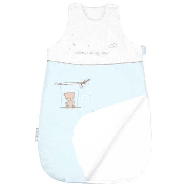 KikkaBoo Winter Sleeping Bag Embroidered 6-18 month Dream Big - Blue 2