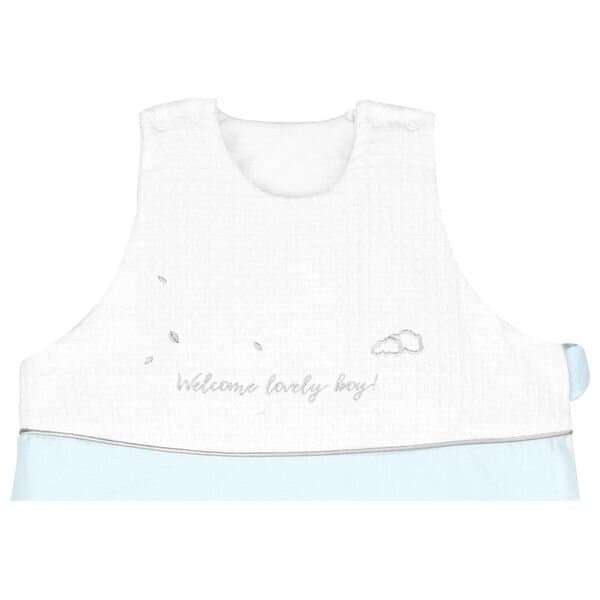 KikkaBoo Winter Sleeping Bag Embroidered 6-18 month Dream Big - Blue 3
