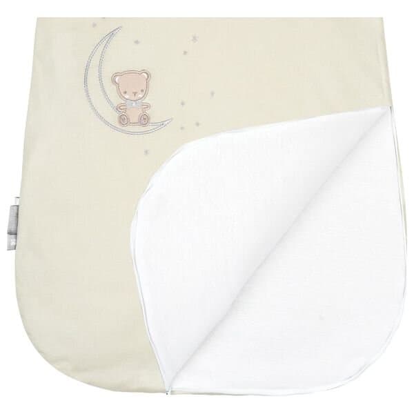 KikkaBoo Winter Sleeping Bag Embroidered 6-18 month Dream Big - Beige 2