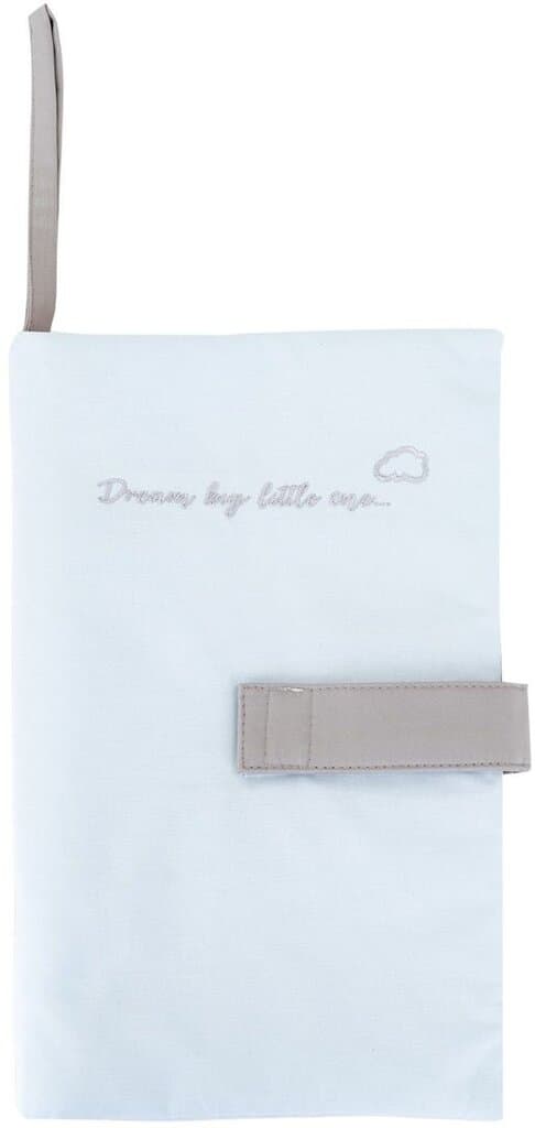 KikkaBoo Diaper Holder with Embroidery Dream Big - Blue 2