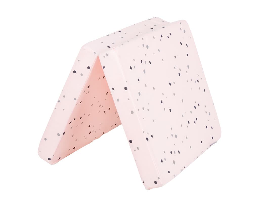 KikkaBoo Foldable Mini Mattress 50х85х5cm Bear with Me - Pink 1