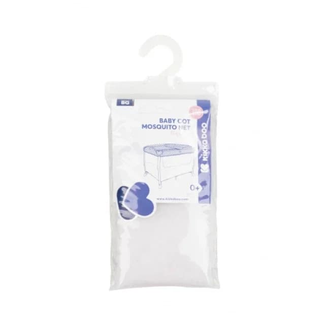 KikkaBoo Mosquito Net for Baby Cot 60x120cm - White 1