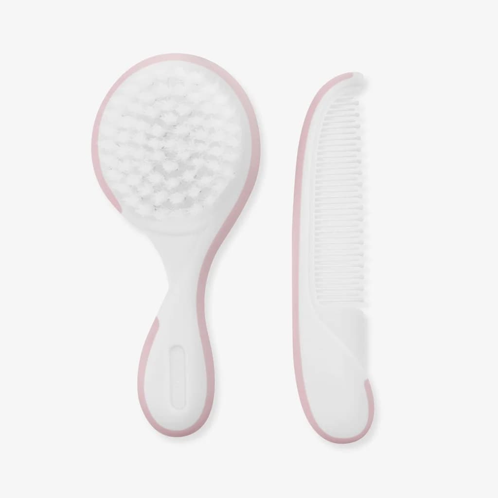KikkaBoo Comb and Brush Utility - Pink 1