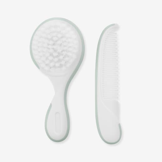 KikkaBoo Comb and Brush Utility - Mint 1