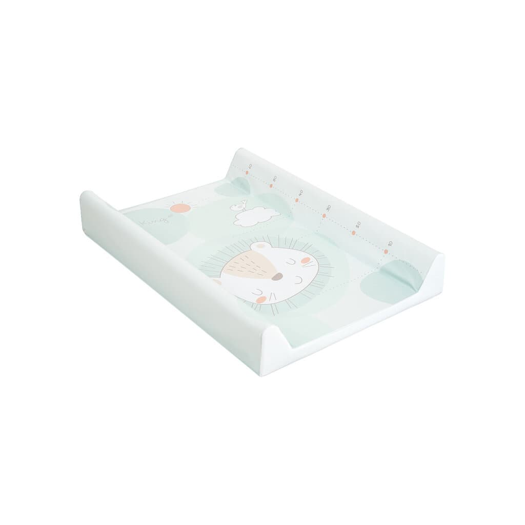 KikkaBoo Soft PVC Changing Pad 80x50cm Jungle King - Green 2