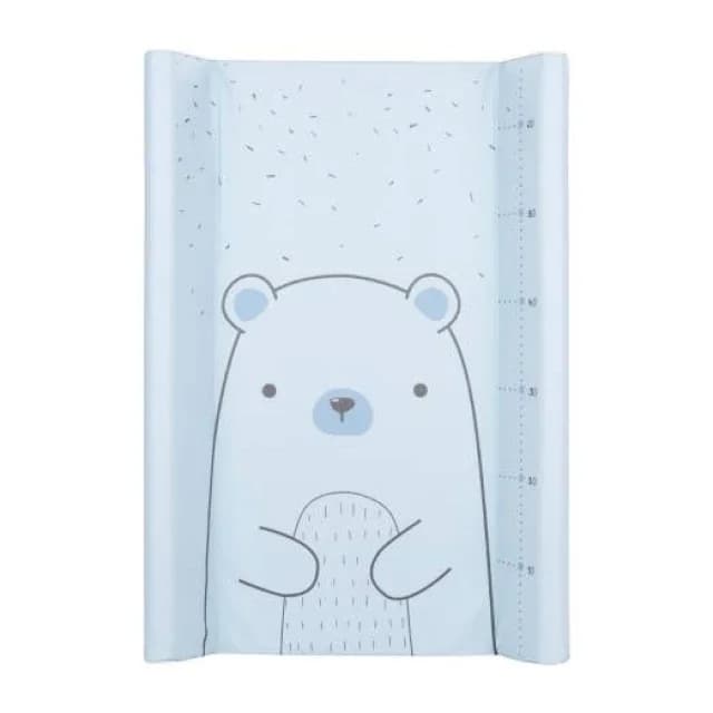 KikkaBoo Soft PVC Changing Pad 80x50cm Bear with Me - Blue 1