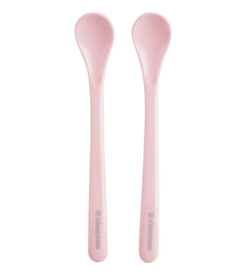 KikkaBoo Set PP Spoons 2pcs Brighty - Pink 1