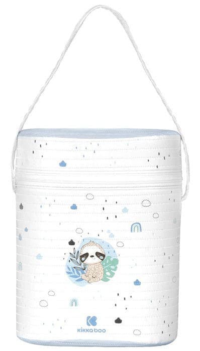 KikkaBoo Double Bottle Insulator Savanna - Blue 1