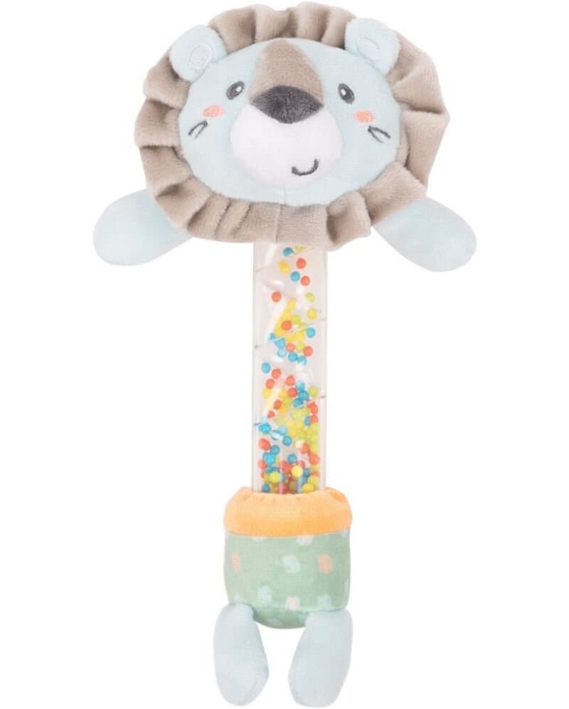 KikkaBoo Spiral Rattle Toy Jungle King 1