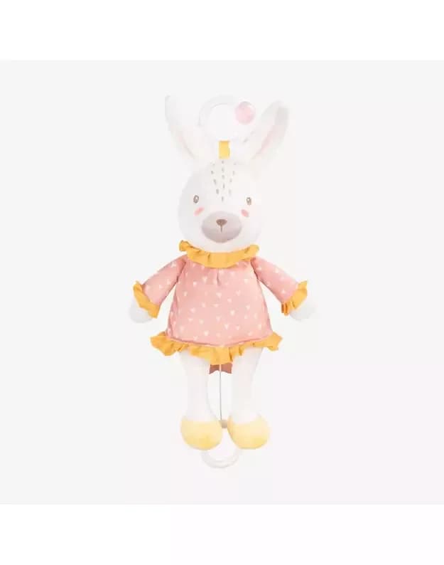 KikkaBoo Musical Toy Rabbits in Love 1