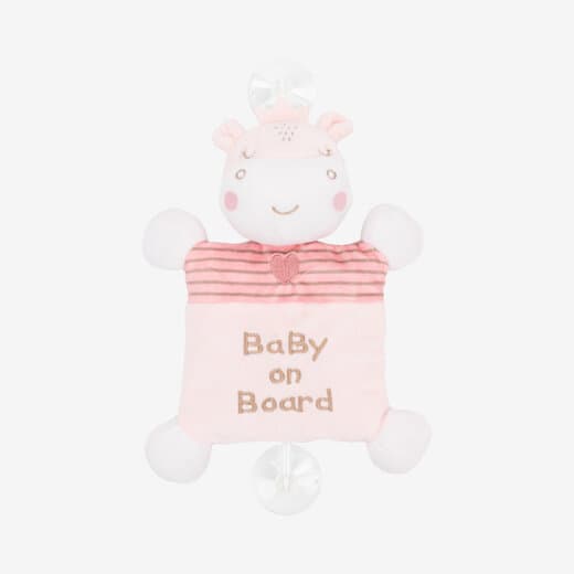 KikkaBoo "Baby on Board" Toy Hippo Dreams 1