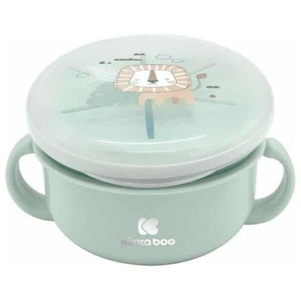 KikkaBoo Snack Bowl 2in1 Savanna - Mint 1