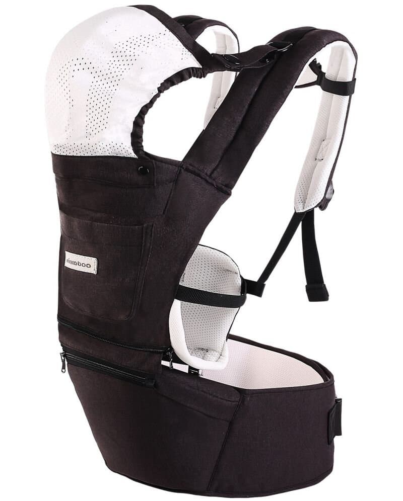 KikkaBoo 3in1 Chloe Carrier - Black 1
