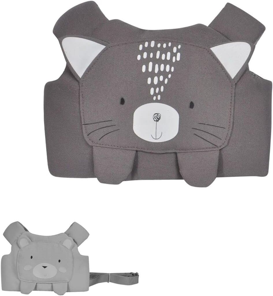 KikkaBoo Walking Harness Cat - Grey 1