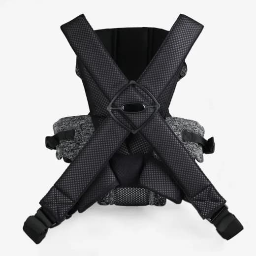 KikkaBoo Carrier Gwen Fly Knit - Black 3